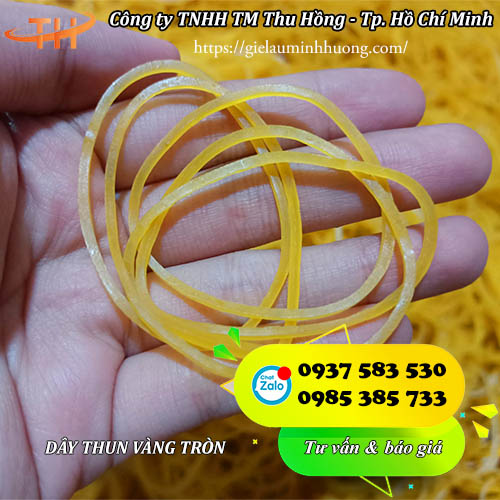 dây thun vàng tròn sản xuất nhiều size dây thun vàng tròn sản xuất nhiều size