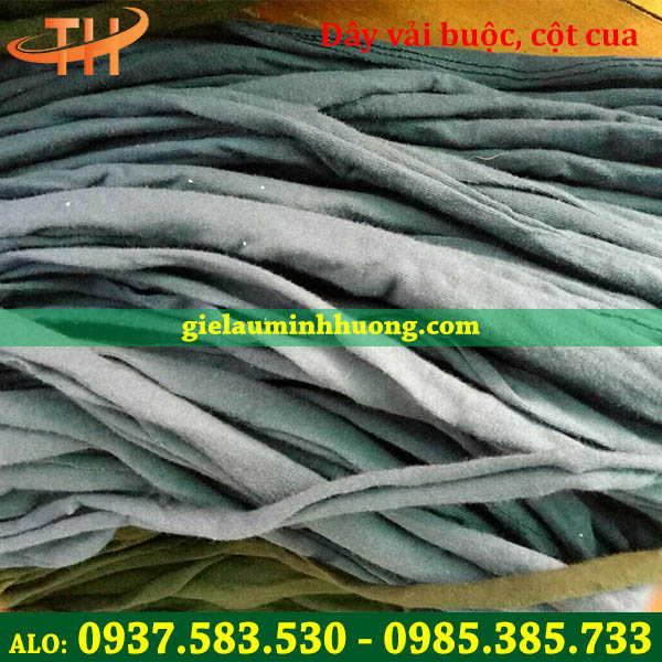 Dây vải thun cotton dùng buộc, cột cua Dây vải thun cotton dùng buộc, cột cua