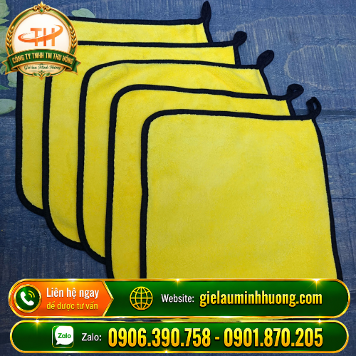 Địa chỉ bán khăn lau xe microfiber 2 mặt giá sỉ tại TPHCM Địa chỉ bán khăn lau xe microfiber 2 mặt giá sỉ tại TPHCM