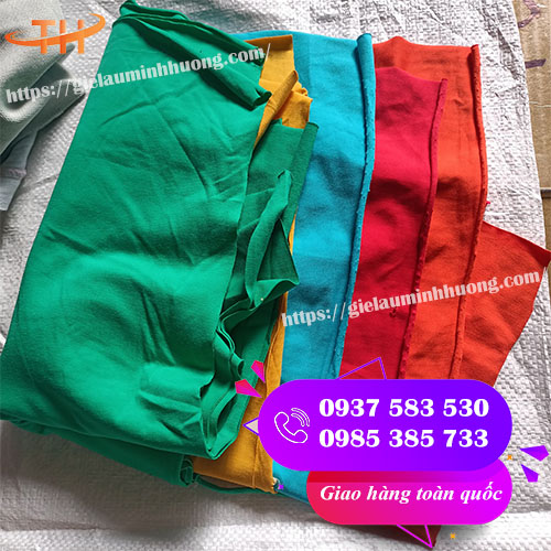 địa chỉ cung cấp giẻ lau cotton màu giá sỉ siêu rẻ