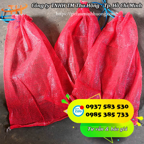 địa chỉ mua bao lưới đựng nông sản 54 x 85 màu đỏ địa chỉ mua bao lưới đựng nông sản 54 x 85 màu đỏ