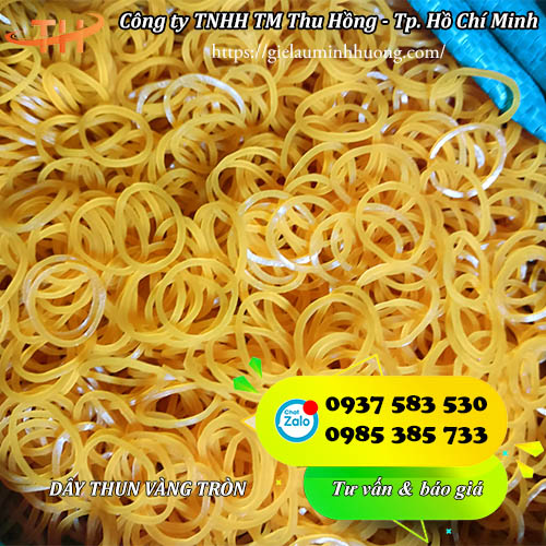 dây thun vàng tròn của Thu Hồng địa chỉ mua sỉ dây thun vàng tròn cho đại lý