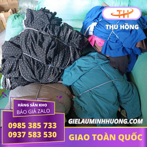 Giẻ lau công trình xây dựng luôn có sẵn sỉ tại Thu Hồng Đơn vị bán sỉ giẻ lau vệ sinh công trình xây dựng