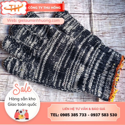 Găng tay bảo hộ muối tiêu 70gr Găng tay bảo hộ muối tiêu 70gr đôi