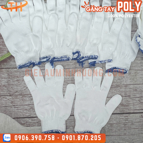 Găng tay bảo hộ sợi poly 40g Găng tay bảo hộ sợi poly 40g