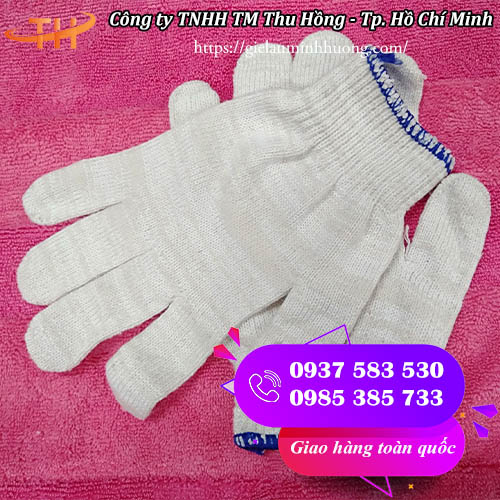 Găng tay len cotton loại dày 90g Găng tay len cotton loại dày 90g