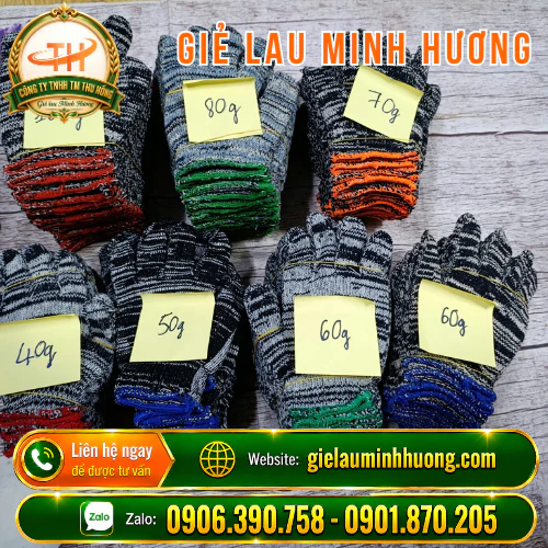 Găng tay len muối tiêu từ 40g đến 100g Găng tay len muối tiêu từ 40g đến 100g