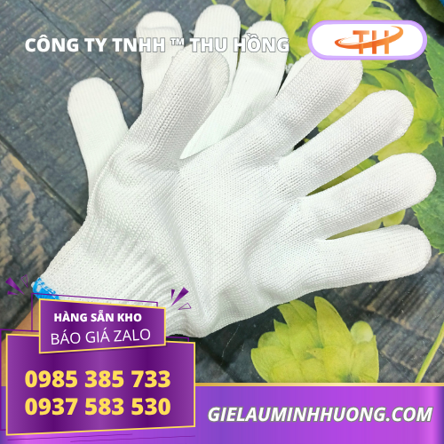 Găng tay len poly loại tốt cho công nhân Găng tay len poly loại tốt cho công nhân