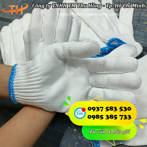 găng tay len trắng 40g freesize nam nữ găng tay len trắng 40g freesize nam nữ