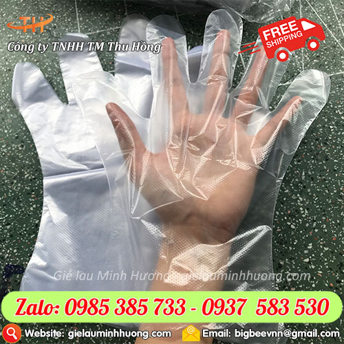 Găng tay trộn thức ăn màu trắng freesize nam nữ Găng tay trộn thức ăn màu trắng freesize nam nữ