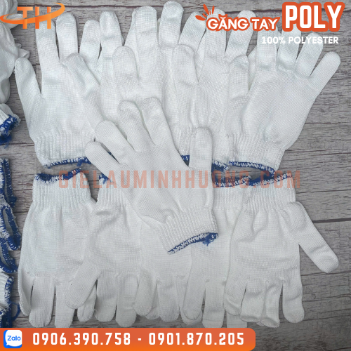Găng tay bảo hộ sợi poly 40g Găng tay bảo hộ sợi poly 40g