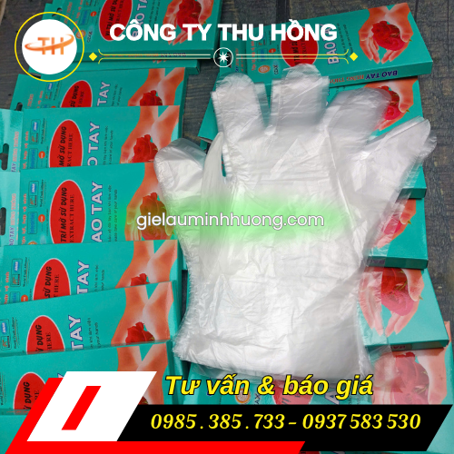 Găng tay xốp hộp 100 cái giá rẻ Găng tay xốp hộp 100 cái giá rẻ