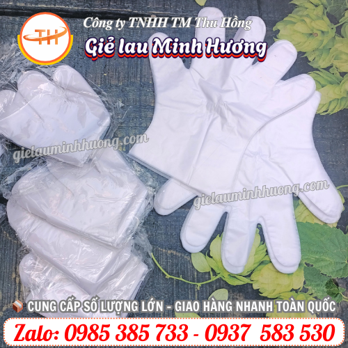 Găng tay xốp zin nam bảo vệ tay khỏi bụi bẩn và hoá chất