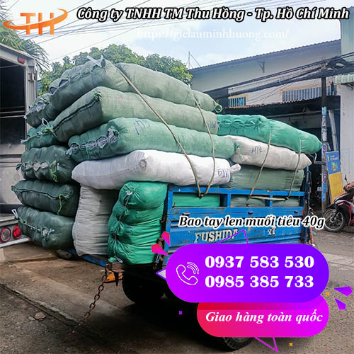 Thu Hồng hỗ trợ khách lấy bao tay len muối tiêu 40g tại kho giá tốt nhất Giá bao tay len muối tiêu 40g lấy tại kho là bao nhiêu