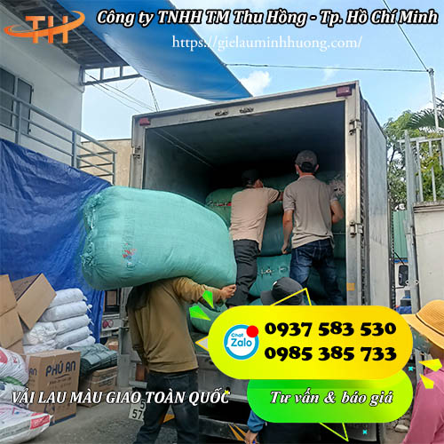 giao 22 bao vải lau màu đi chành xe 02 giao 22 bao vải lau màu đi chành xe 02