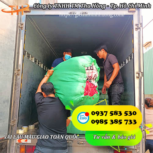 giao 22 bao vải lau màu đi chành xe 04 giao 22 bao vải lau màu đi chành xe 04