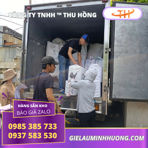 Giao hàng băng keo trong cuộn 10 cây tại kho Giao hàng băng keo trong cuộn 10 cây tại kho