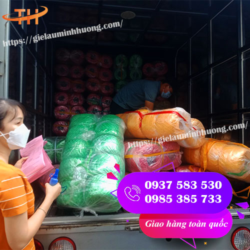 giao hàng dây  nilon nem cuộn số lượng lớn