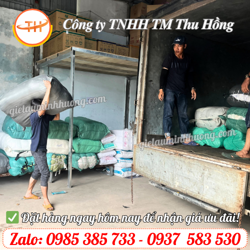 Giao hàng giẻ lau công nghiệp cân ký tại kho Giao hàng giẻ lau công nghiệp cân ký tại kho