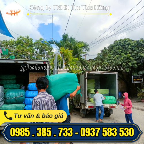 Giao quéo vải màu số lượng lớn Giao quéo vải màu số lượng lớn