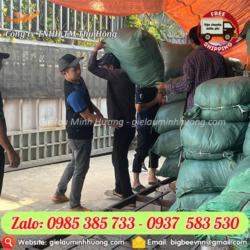 Giao sỉ 4 tấn vải lau đóng bao 25kg Giao sỉ 4 tấn vải lau đóng bao 25kg