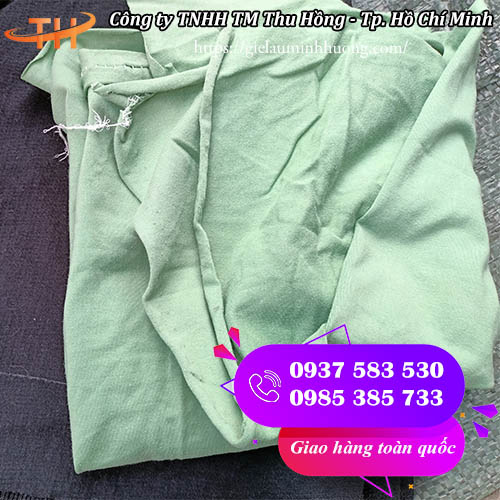 giẻ lau công nghiệp 1 lớp giá rẻ tiết kiệm bán tại xưởng