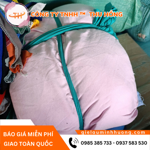 Giẻ lau công nghiệp cotton nhiều màu Giẻ lau công nghiệp cotton nhiều màu