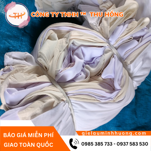 Giẻ lau công nghiệp màu trắng cao cấp ít phai màu Giẻ lau công nghiệp màu trắng cao cấp ít phai màu