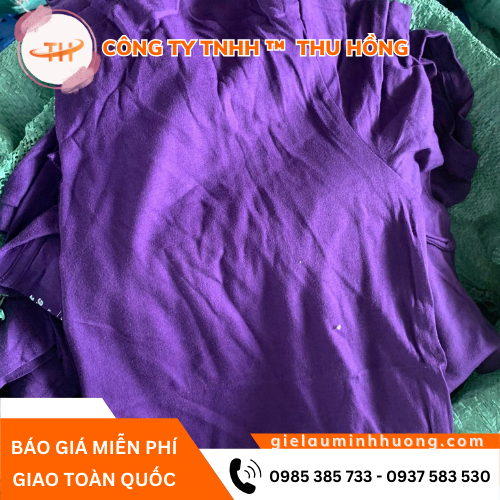 Giẻ lau công nghiệp nhiều màu lau chùi máy móc Giẻ lau công nghiệp nhiều màu lau chùi máy móc