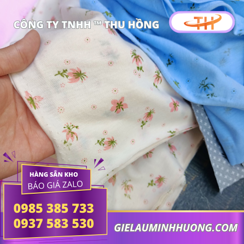 Giẻ lau công nghiệp thun cotton thấm hút nhanh Giẻ lau công nghiệp thun cotton thấm hút nhanh