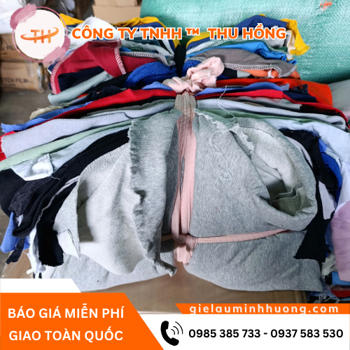 Giẻ lau công nghiệp thun cotton thấm hút tốt Giẻ lau công nghiệp thun cotton thấm hút tốt