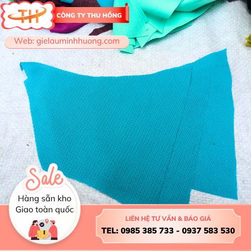 Giẻ lau cotton màu A5 Giẻ lau cotton màu A5 lau chi tiết nhỏ