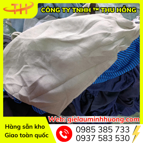 Giẻ lau màu 1 lớp 20 - 40cm Giẻ lau màu 1 lớp 20 - 40cm