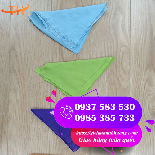 giẻ lau màu cắt miếng nhỏ bán cân ký