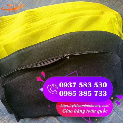 Giẻ lau màu cắt miếng nhỏ