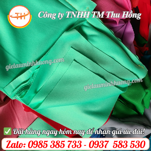 Giẻ lau màu công nghiệp vệ sinh bụi bẩn hiệu quả Giẻ lau màu công nghiệp vệ sinh bụi bẩn trong cơ khí, in ấn