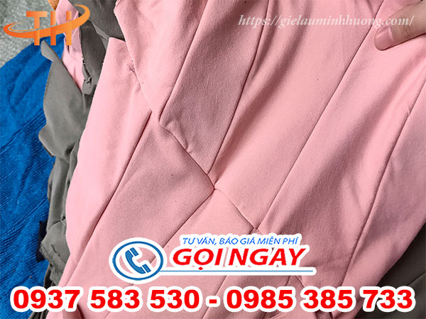 giẻ lau màu may nối nhiều màu