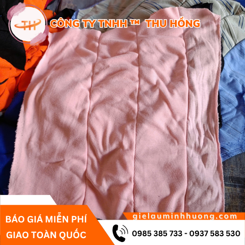 Giẻ lau màu Thu Hồng thấm nhanh mọi vết bẩn Giẻ lau màu Thu Hồng thấm nhanh mọi vết bẩn