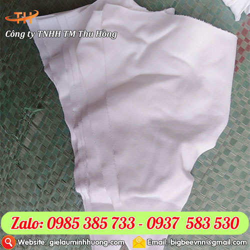 Giẻ lau màu trắng kích thước nhỏ khổ A5 Giẻ lau màu trắng kích thước nhỏ khổ A5