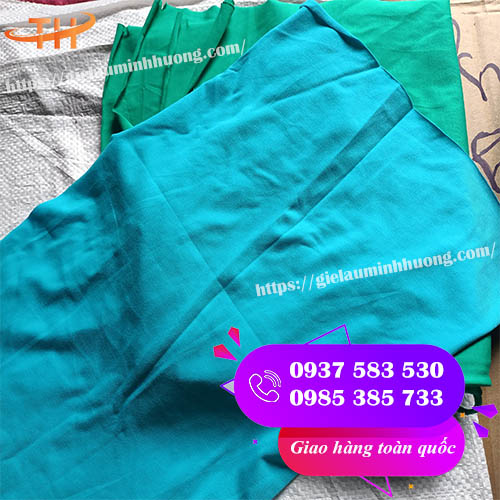 giẻ lau màu vệ sinh máy