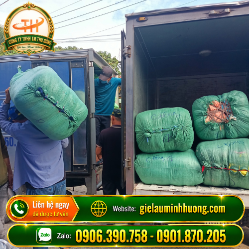 Giẻ lau máy bao 50kg đủ size Giẻ lau máy bao 50kg đủ size