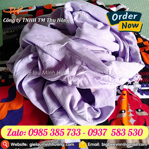 Giẻ lau máy chất liệu thun cotton 35/65 Giẻ lau máy chất liệu thun cotton 35/65