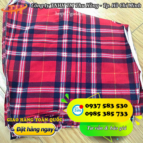 giẻ lau miếng nhỏ sọc caro giẻ lau miếng nhỏ sọc caro