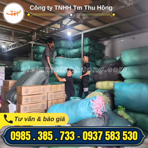 Giẻ lau Minh Hương đi gửi 2 tấn vải lau công nghiệp đủ màu Giẻ lau Minh Hương đi gửi 2 tấn vải lau công nghiệp đủ màu