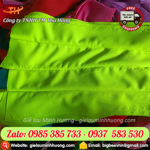 Giẻ lau nhiều lớp may ghép cỡ a4 Giẻ lau nhiều lớp may ghép cỡ a4
