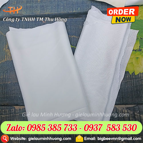 Giẻ lau poly trắng kích thước 30cm Giẻ lau poly trắng kích thước 30cm