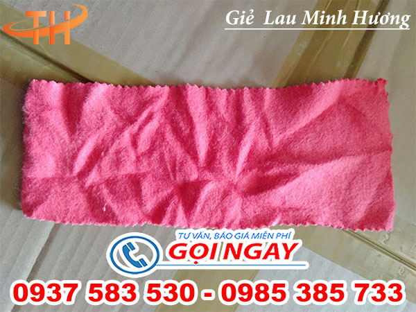 Giẻ lau thun cotton màu cỡ nhỏ