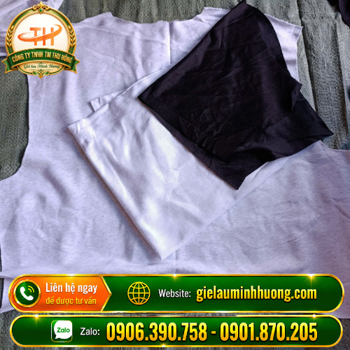 Giẻ lau thun cotton thấm dầu nhớt công nghiệp Giẻ lau thun cotton thấm dầu nhớt công nghiệp