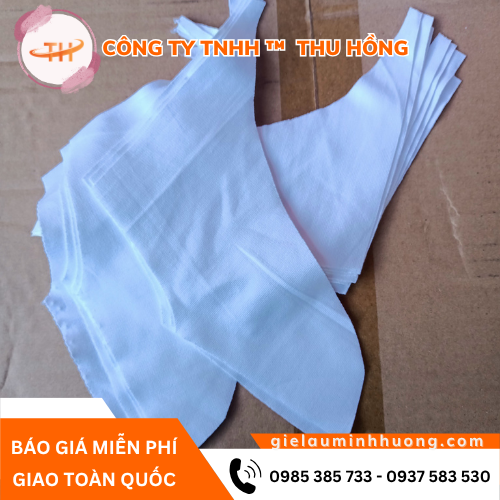Giẻ lau trắng nhỏ A5 giá rẻ, dễ mua ở TPHCM Giẻ lau trắng nhỏ A5 giá rẻ, dễ mua ở TPHCM