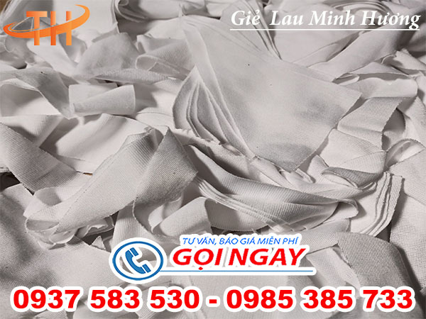 giẻ lau trắng nhỏ cân ký rẻ ở đâu?